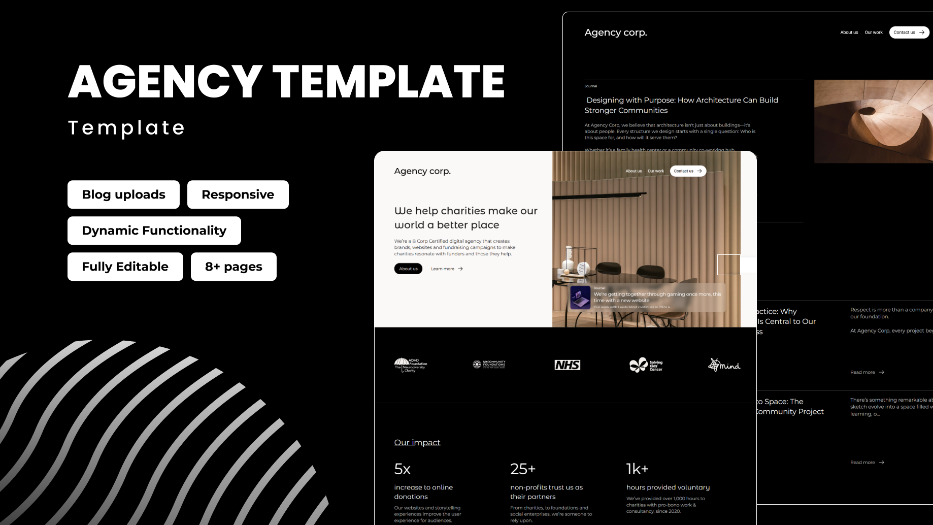 Agency Corp Template Template Bubble